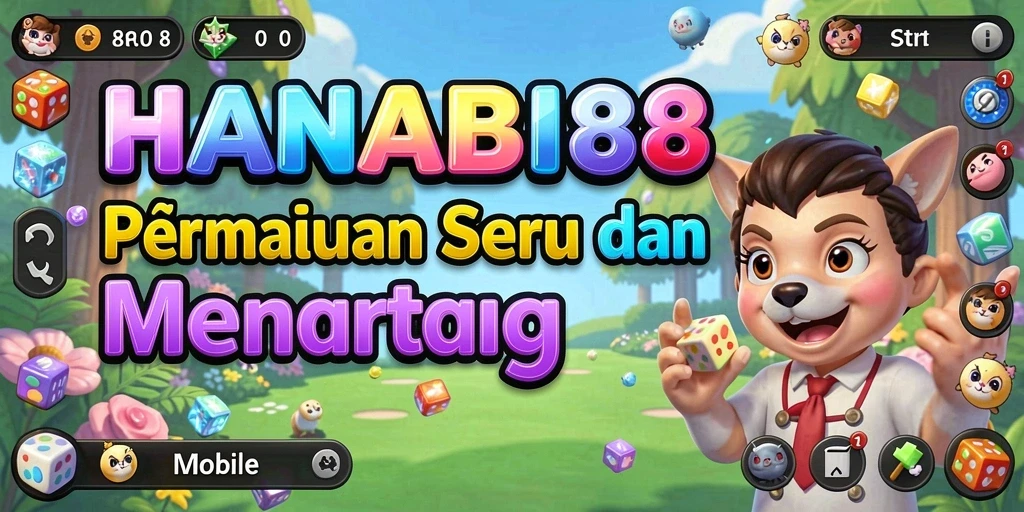 Screenshot gameplay HANABI88 menunjukkan tantangan puzzle yang menantang.
