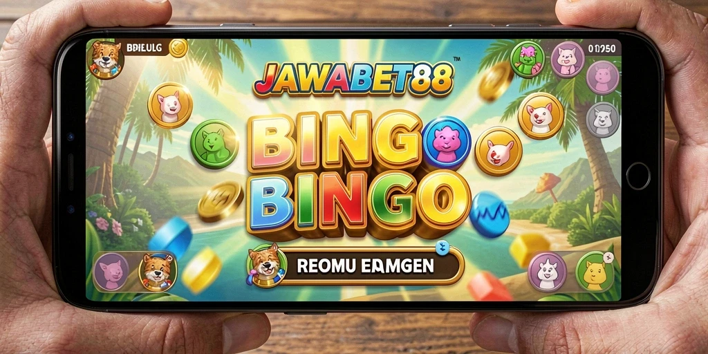 Screenshot JAWABET88 menampilkan gameplay Bingo yang menarik.