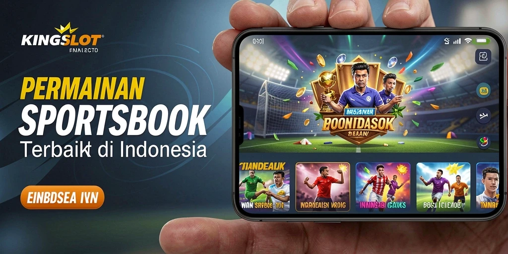 Screenshot gameplay KINGSLOT dengan tampilan taruhan olahraga yang menarik.