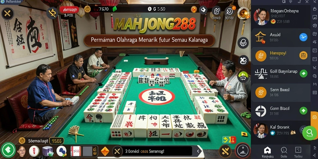 Gameplay seru dan kompetitif di MAHJONG288.