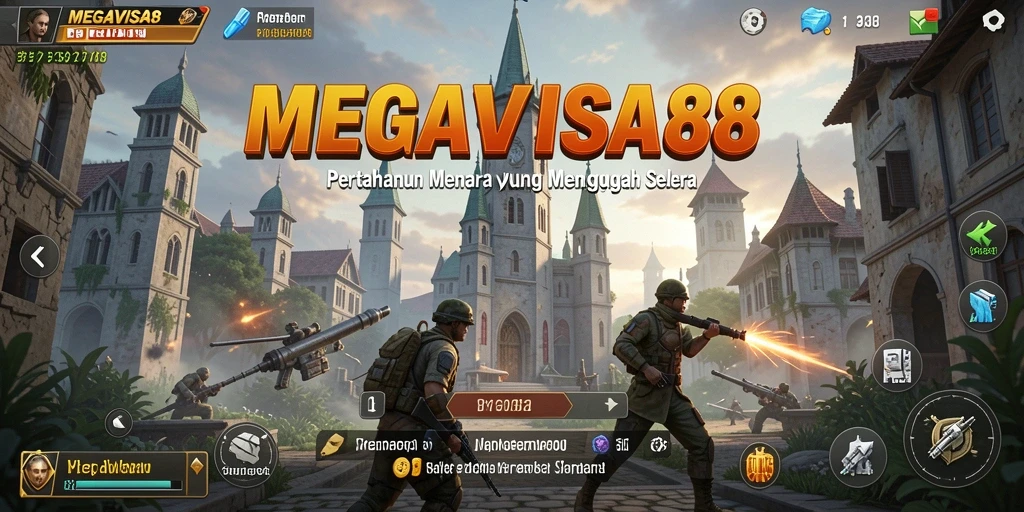 Tampilan gameplay menantang yang penuh strategi di MEGAVISA88.