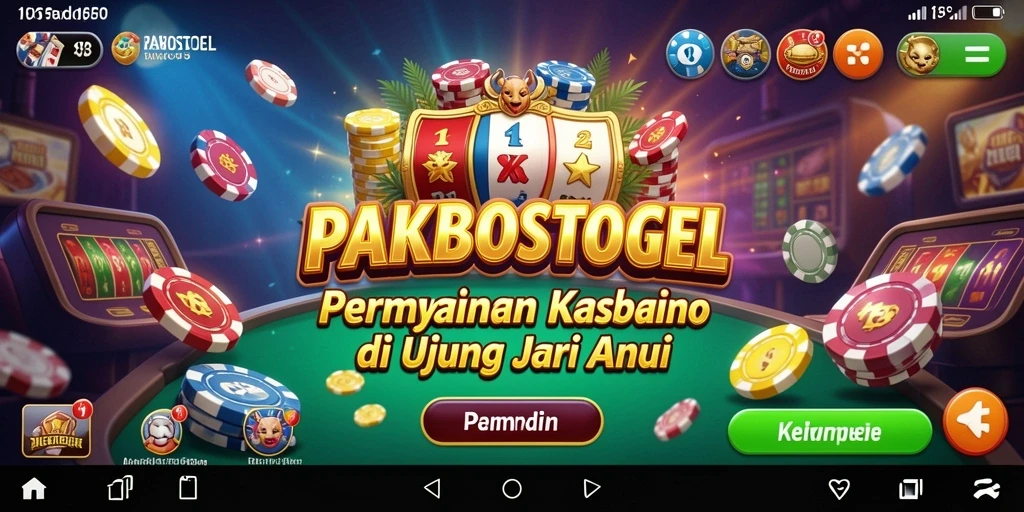 Tampilan gameplay menarik PAKBOSTOGEL dengan fitur kasino yang mengasyikkan.