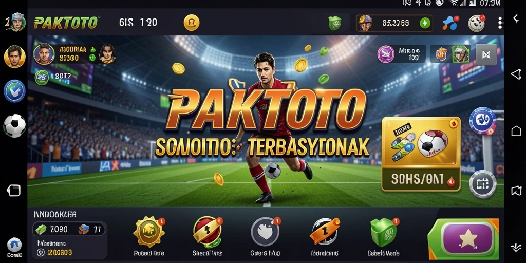 Tangkapan layar PAKTOTO menunjukkan antarmuka taruhan yang menarik dan interaktif.