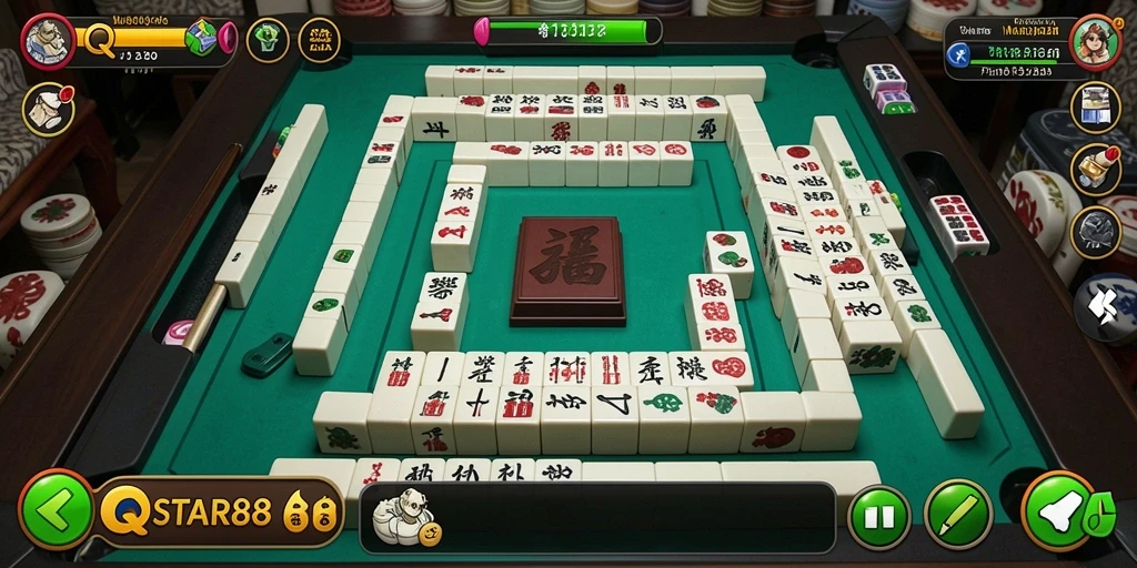 Tampilan gameplay QQSTAR88 yang seru dan penuh warna.